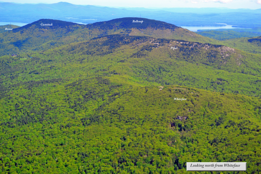 Belknap Mountain Range from the Air Belknap Range Trails